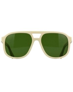 Gucci Frame And Lens Sunglasses - Green