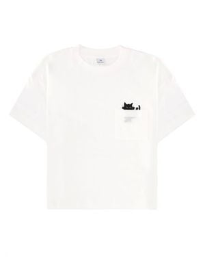Paul Smith T-Shirt Cat - White
