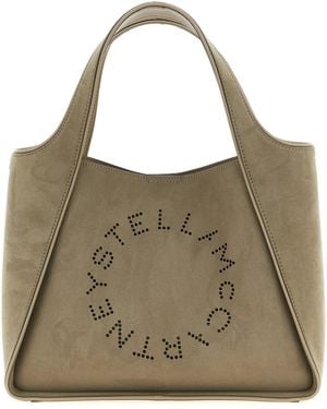 Stella McCartney Stella Logo Crossbody Bag - Brown