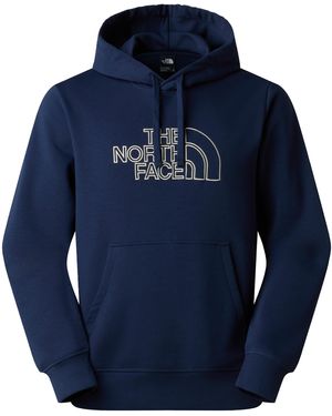 The North Face Drew Peak Light Regular Hoodie Felpa - Blue