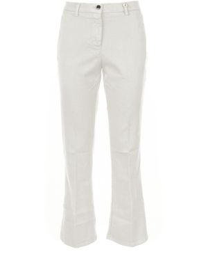 Myths Flared Pants - White