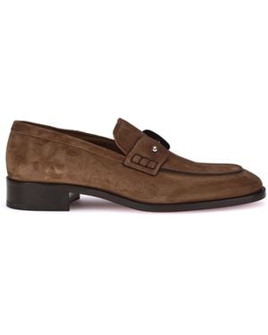 Christian Louboutin Chambelimoc Loafers - Brown