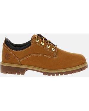 Timberland Lace Up Heritage Shoes - Brown