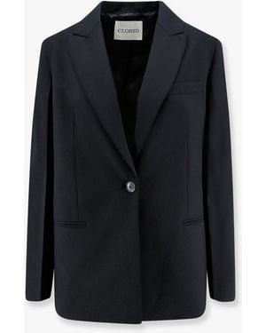 Closed Blazer Virgin Wool Blend - Blue