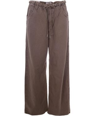 Agolde Jeans Shaw Tail - Brown