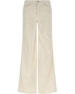 Mother The Twister Sneak Trousers - Natural