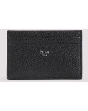Celine Medium Card Holder - Black