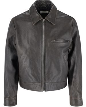 BERNER KUHL Jackets Leather - Grey