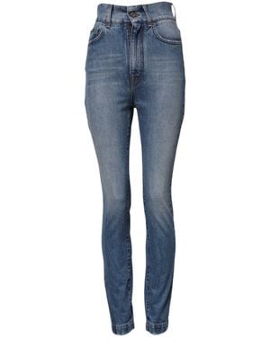 Dolce & Gabbana Slim Fit Denim Jeans - Blue