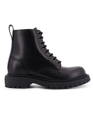 Givenchy Leather Ankle Boots - Black