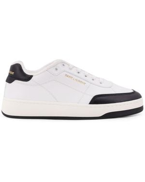 Saint Laurent Sneakers Pelle - White