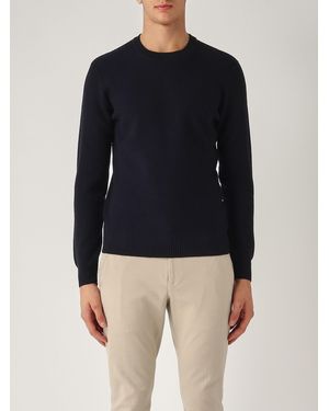 Gran Sasso Girocollo M/L Jumper - Blue