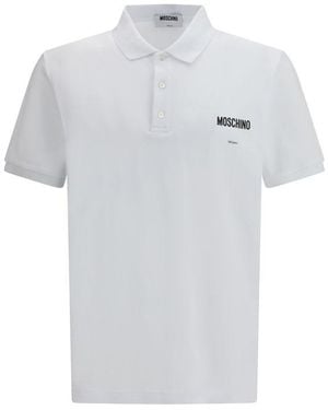 Moschino Cotton Polo Shirt - White
