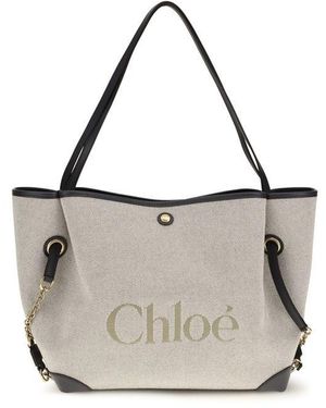 Chloé Chlo Clover Shoulder Bag - White