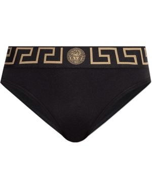 Versace Cotton Briefs - Black
