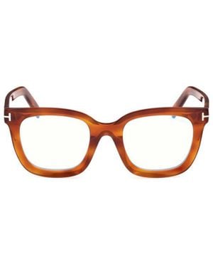 Tom Ford Frame And Lens Eyeglasses - Brown