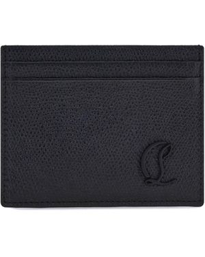 Christian Louboutin Logo Card Holder - Black