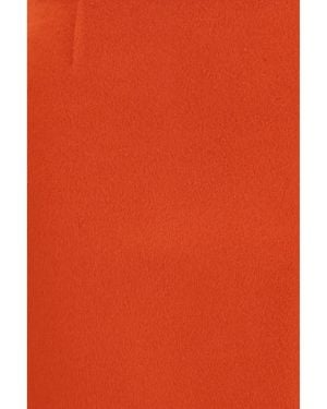 P.A.R.O.S.H. P.A.R.O..H. Wool Mini Skirt - Orange