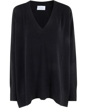 Malo Scollo V Rasato - Black