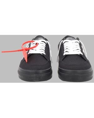 Off-White c/o Virgil Abloh Low-Top Sneakers Vulc Low Cotton Sneakers - Metallic