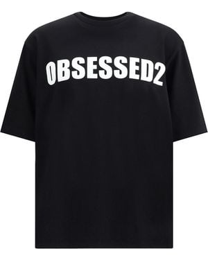 DSquared² Logoed T-Shirt - Black