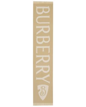 Burberry Scarfs Wool - Metallic
