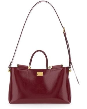Dolce & Gabbana Vittoria Handbag - Purple