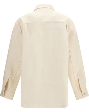 Umit Benan Linen Luisa Overshirt Shirt - White