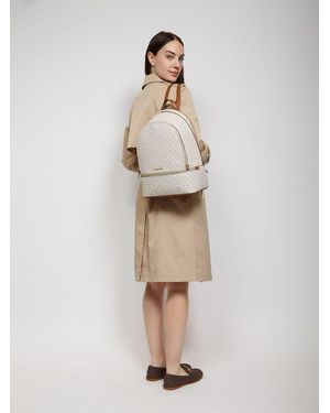 Michael Kors Backpack Polyvinyl Chloride Bags Backpacks - Natural