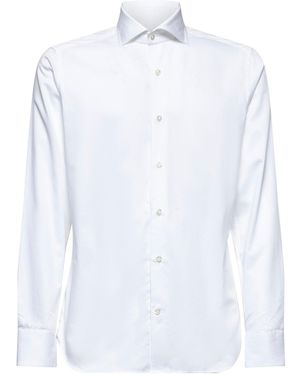 D 40 Twill Classic Shirt - White