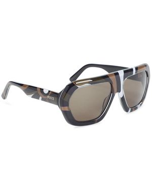 Pucci Eyewear Acetate Sunglasses - Multicolour