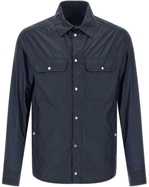 Moncler Ripstop Shirt - Blue