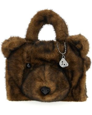 Marc Jacobs The Teddy Bear Tote Handbag - Brown