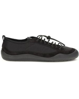 Prada Fabric Athletic Trainers - Black