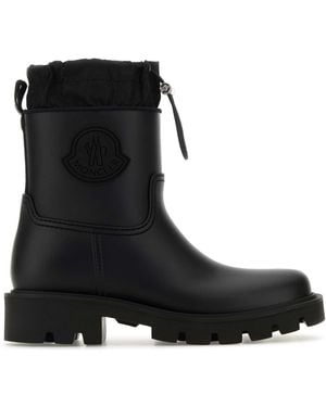 Moncler Rubber Kickstream Ankle Boots - Black