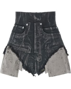 Rick Owens Dirt Cutoffs Shorts - Gray