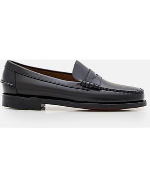 Sebago Flat Shoes Leather - White