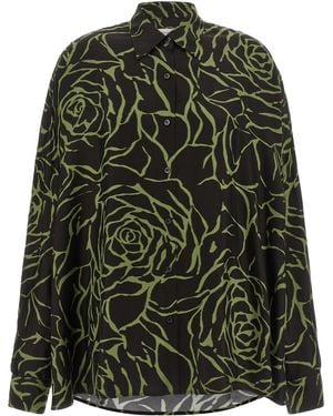 Dries Van Noten Viscose Blouse - Green