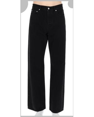 Jacquemus Jeans Le De-Nimes Droit Cotton - Black