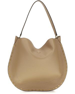 Isabel Marant Oskan Hobo Shoulder Bag - Natural