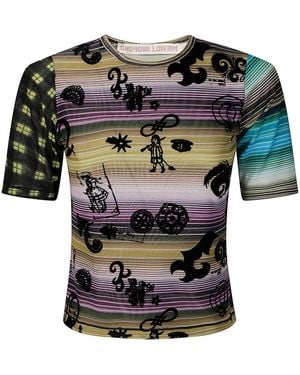 Chopova Lowena Multicolor Toy Kitten T-Shirt Chopova Lowena