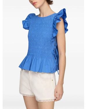 Ganni Top - Blue