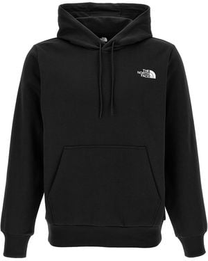The North Face Simple Hoodie Cotton Sweatshirt - Black