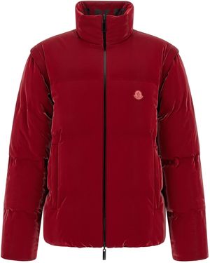 Moncler Moncler X A$Ap Rocky 'Throttle' Reversible Down Jacket - Red