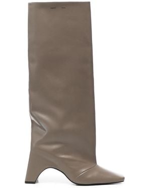 Coperni Boots Cowskin - Natural