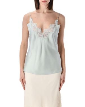 Rohe Lace Silk Camisole - Gray