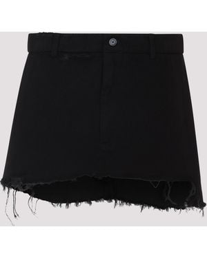 Balenciaga Tailored Mini Skirt - Black