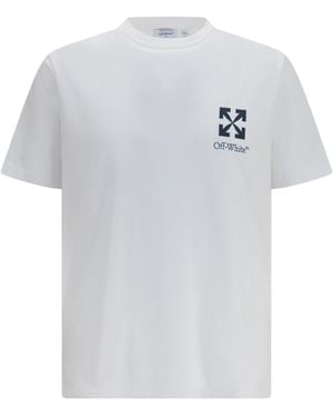 Off-White c/o Virgil Abloh Small Arrow T-Shirt Cotton T-Shirts - White