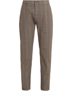 Department 5 Stretch Cotton Chino Pants Elastane Chinos - Gray