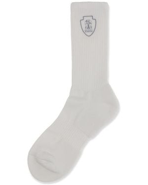Brunello Cucinelli Cotton Socks Clothing - White